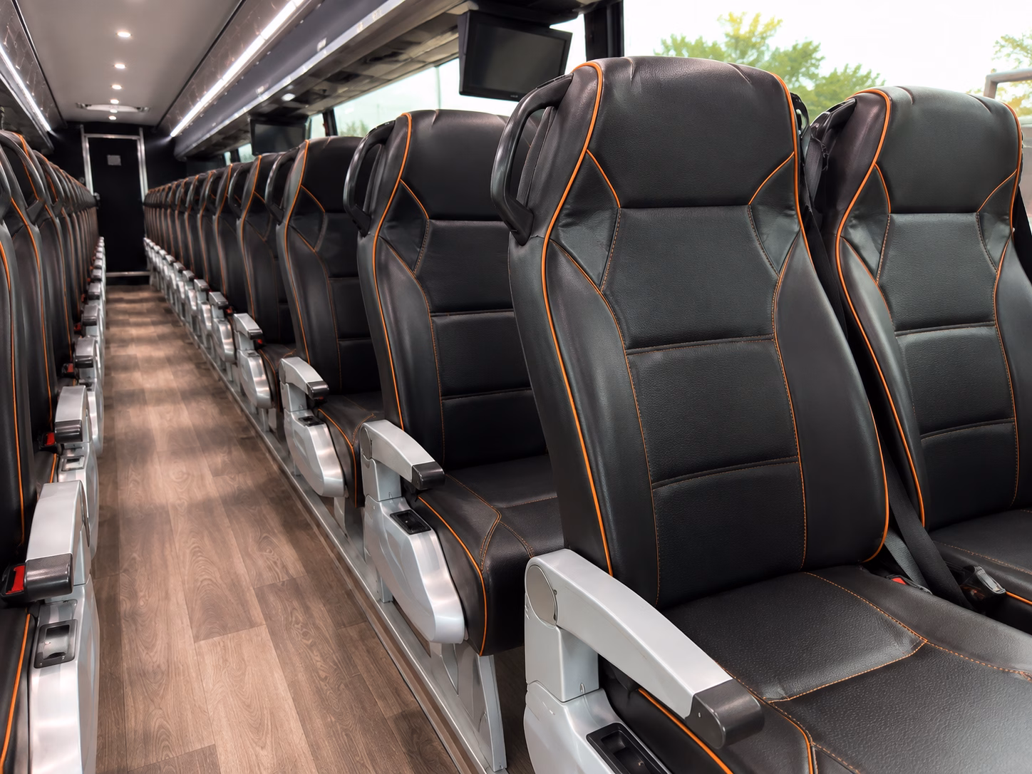 houston construction and film crew shuttle buses
